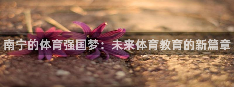竞技宝APP下载地址：南宁的体育强国梦：未来体育教育的新篇章