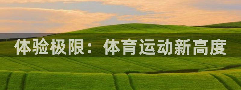 竞技宝属于：体验极限：体育运动新高度